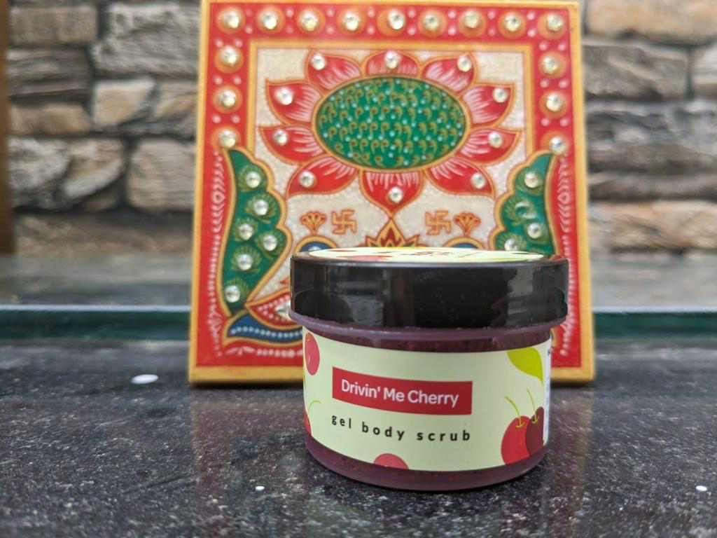 Plum BodyLovin’ Drivin’ Me Cherry Gel Body Scrub Review Zig Zac Mania
