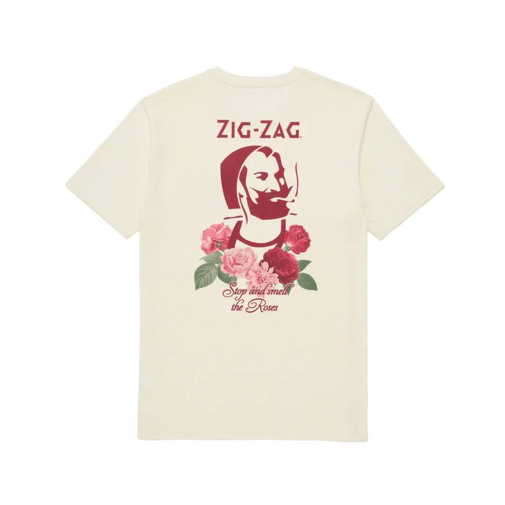 ZigZag Smell the Roses Men's Pocket Tshirt