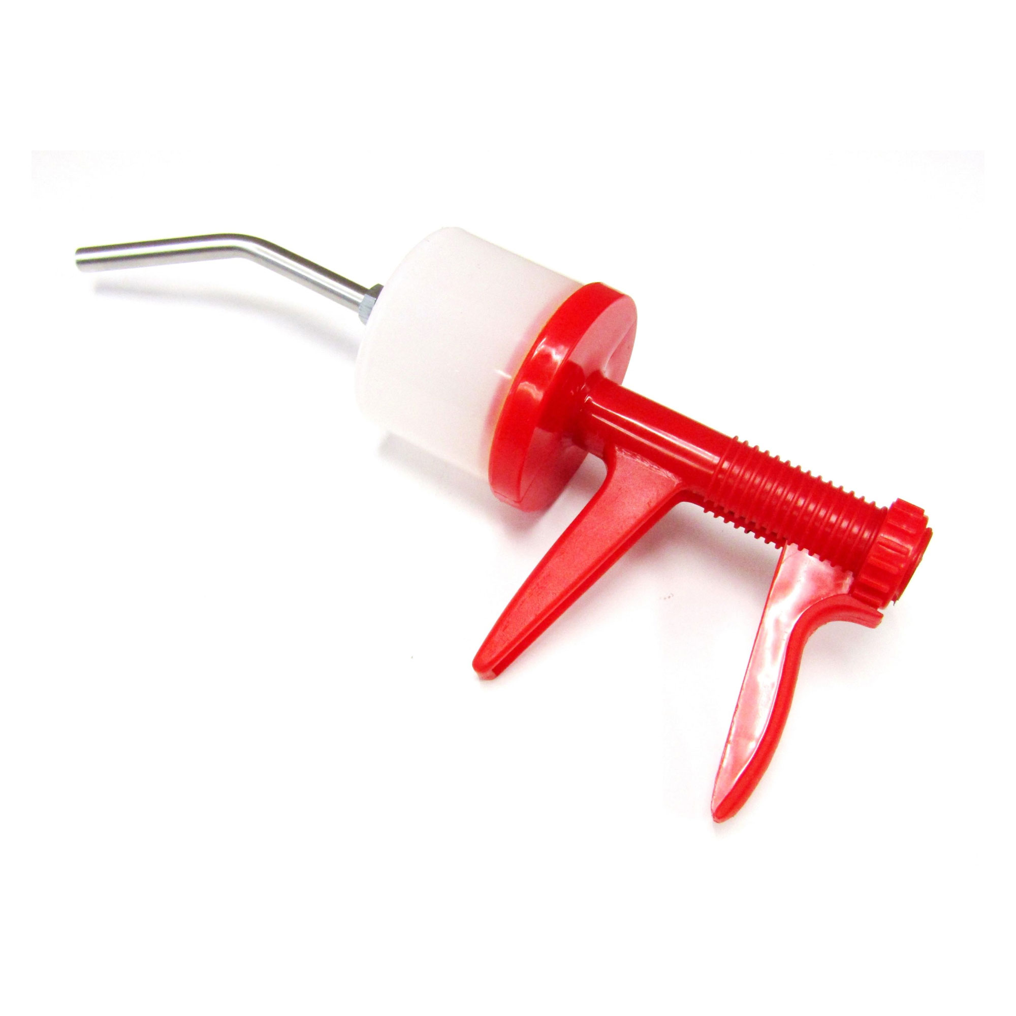 Drenching Gun 300 ml Red Plastic with Stainless Steel Nozzle ZIKIMED