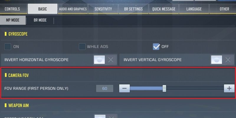 Best Setting To Increase FPS in Call of Duty Mobile