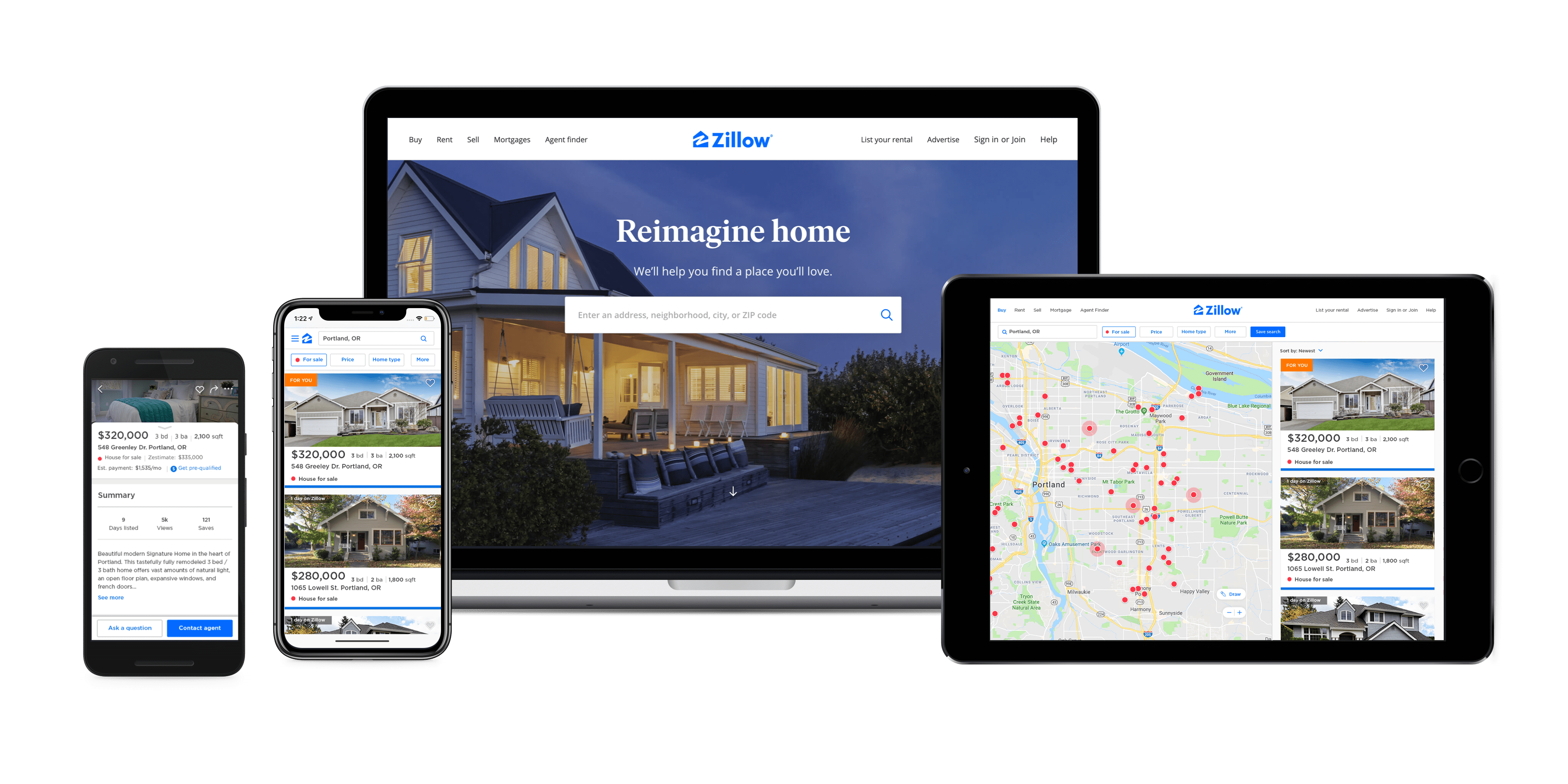 Zillow MediaRoom Screenshots