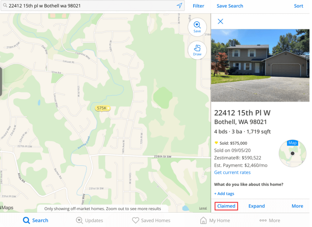 How do I unclaim a property? (iPad) Zillow Help Center