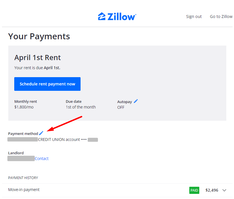 How do I change my payment method? Zillow Help Center