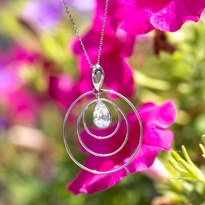 Sieradenset Wind Spinner met kristal Spark Jewelry bij Zilver.nl