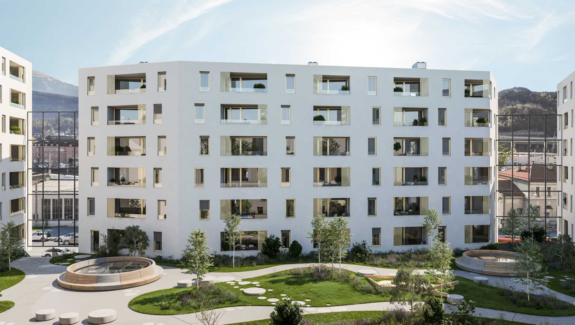 Das Stadt Carré in Innsbruck Wohnungen kaufen bei ZIMA