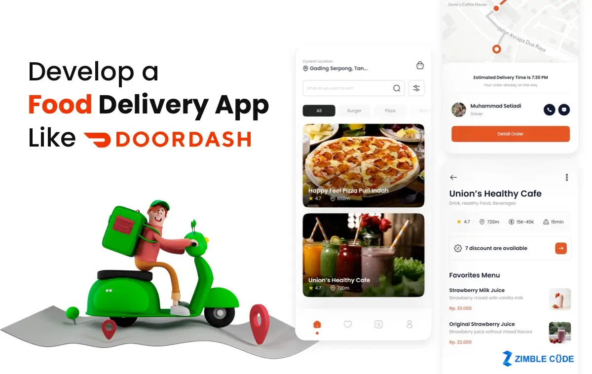 Develop a Food Delivery App Like DoorDash To Uplift Your Business