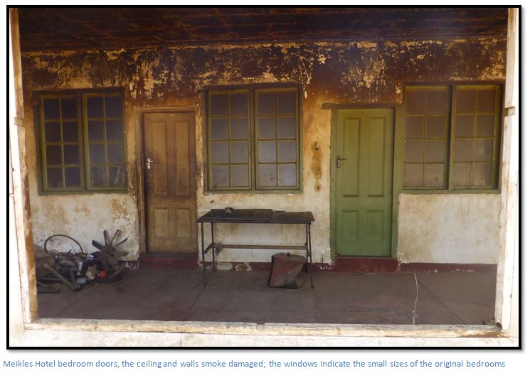 A description of the old Meikles Hotel, the Mill and Coach House and