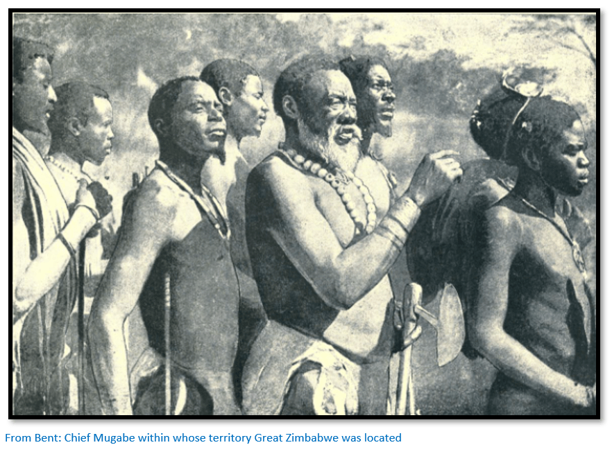 Great Zimbabwe early written descriptions and photographs Zimbabwe