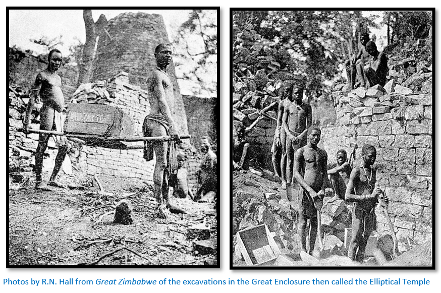 Great Zimbabwe early written descriptions and photographs Zimbabwe