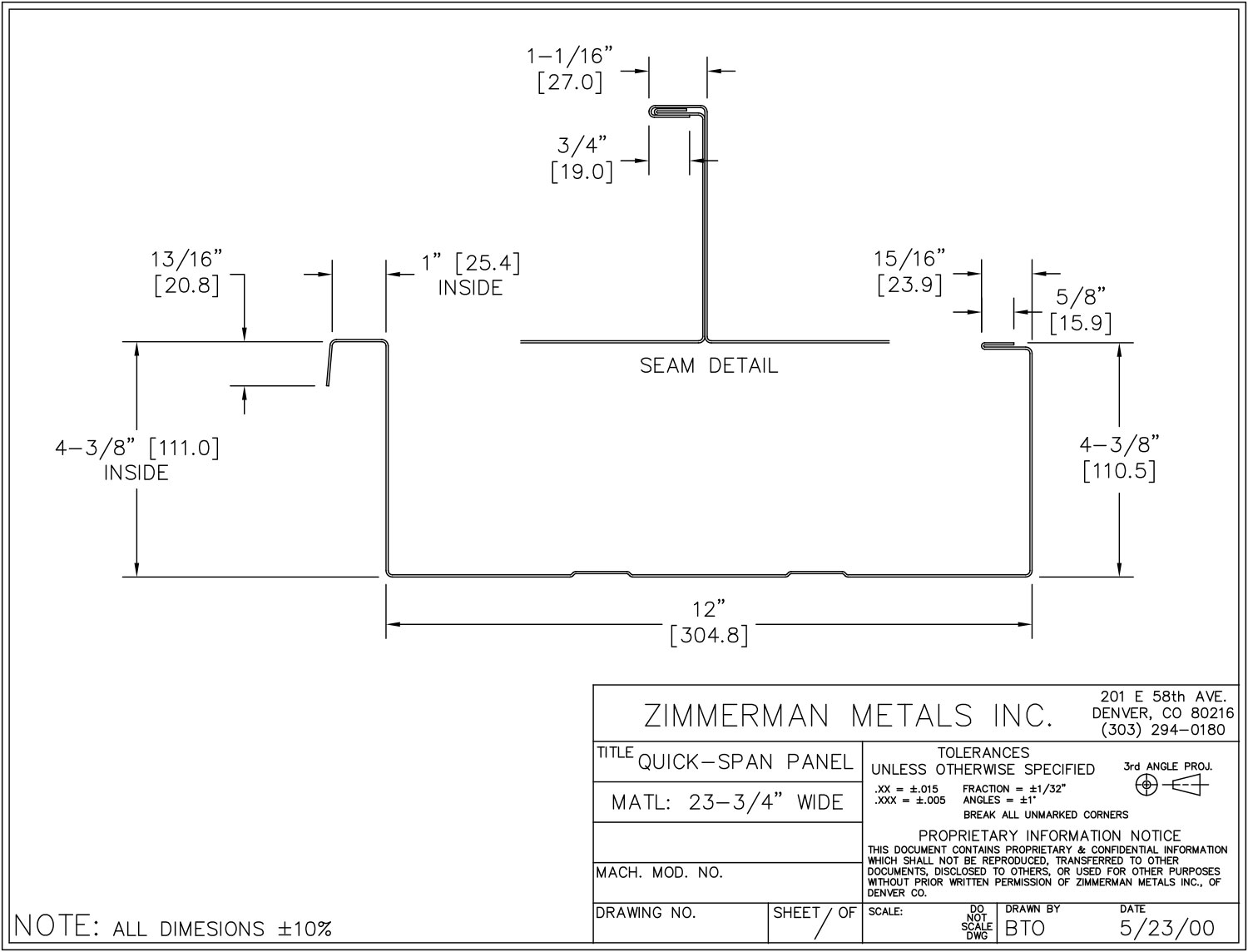 Roofing Machines Zimmerman Metals