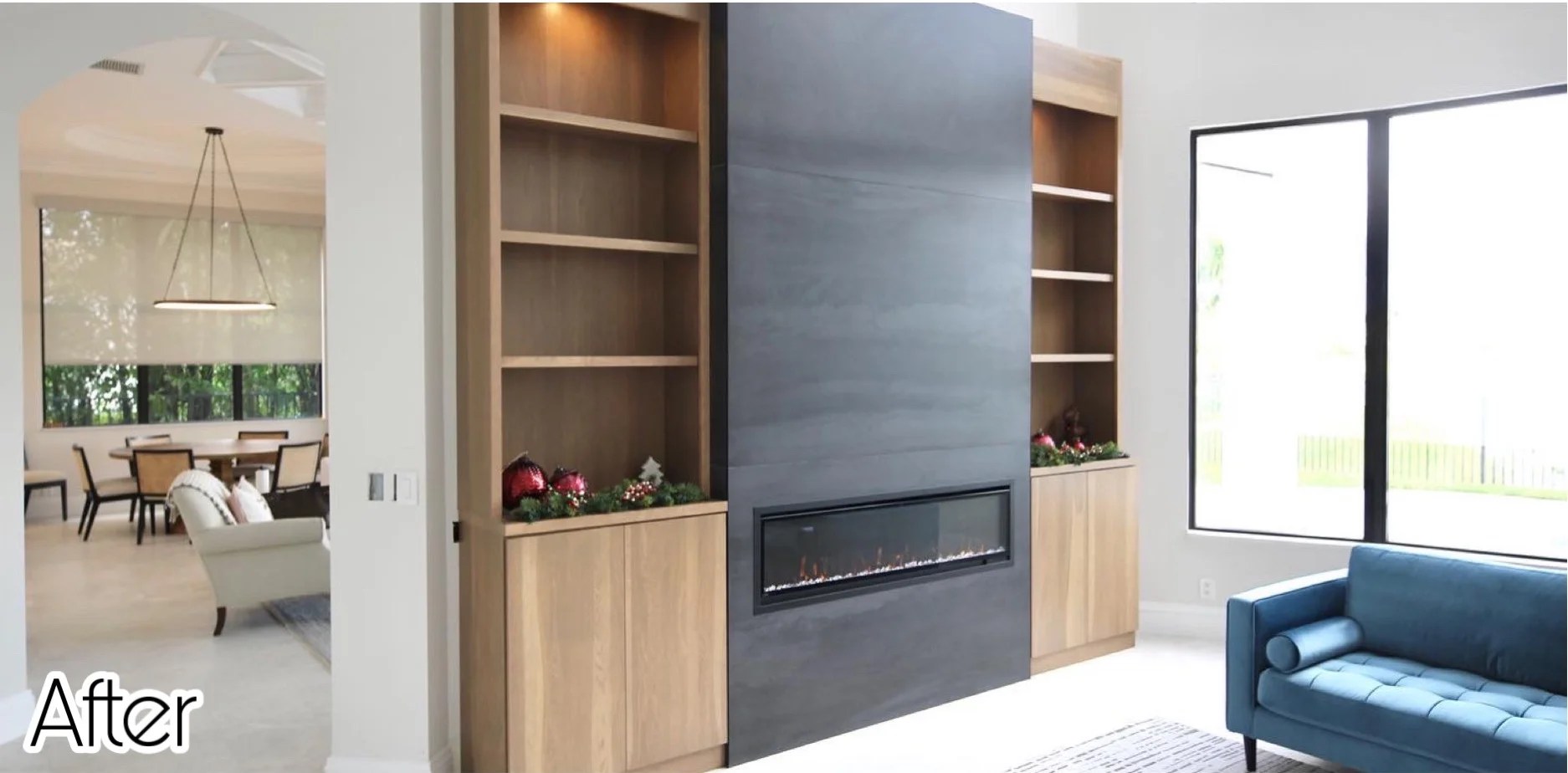 Fireplace/Accent Wall Zimmerman Kitchen Design