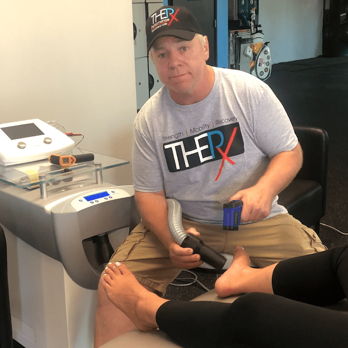 PT Chuck Bagwell of TherX Zimmer Cryotherapy for Plantar Fasciitis
