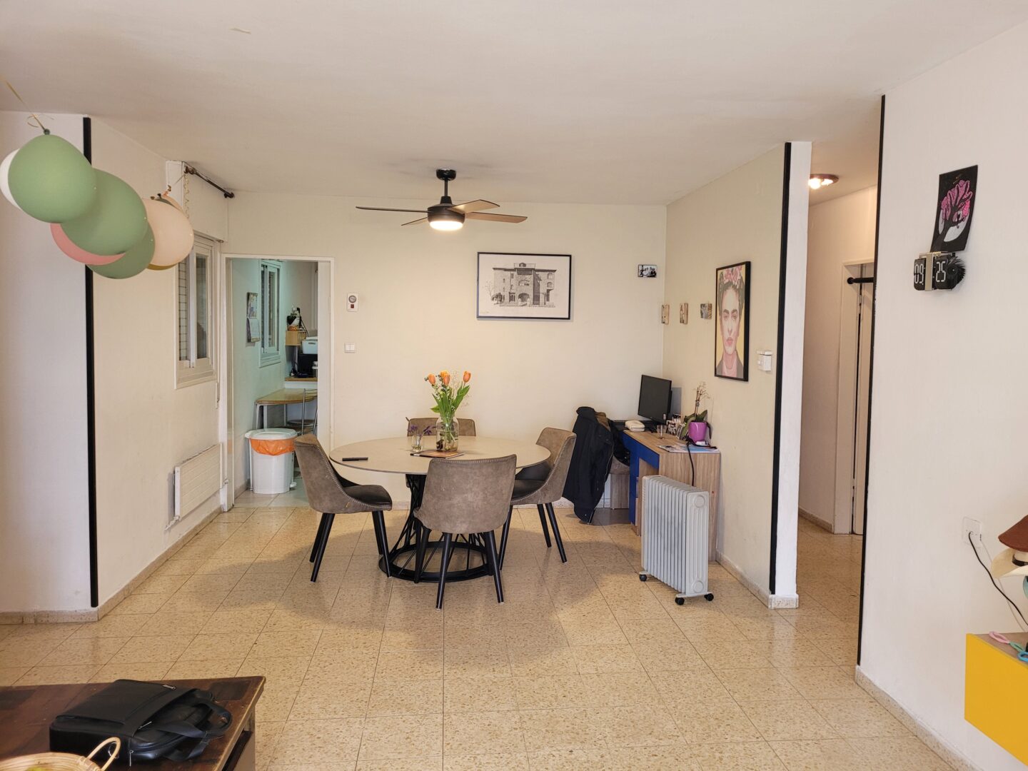 New on the market! A 4room apartment in Mordecai ElKhay St. in Armon