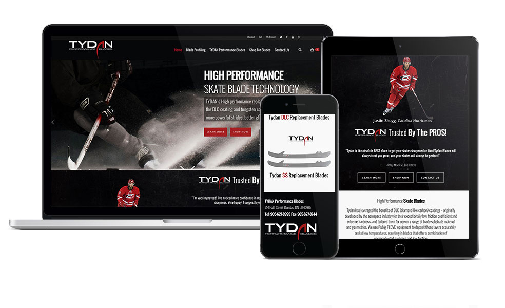 Tydan Performance Blades Zinger  Design