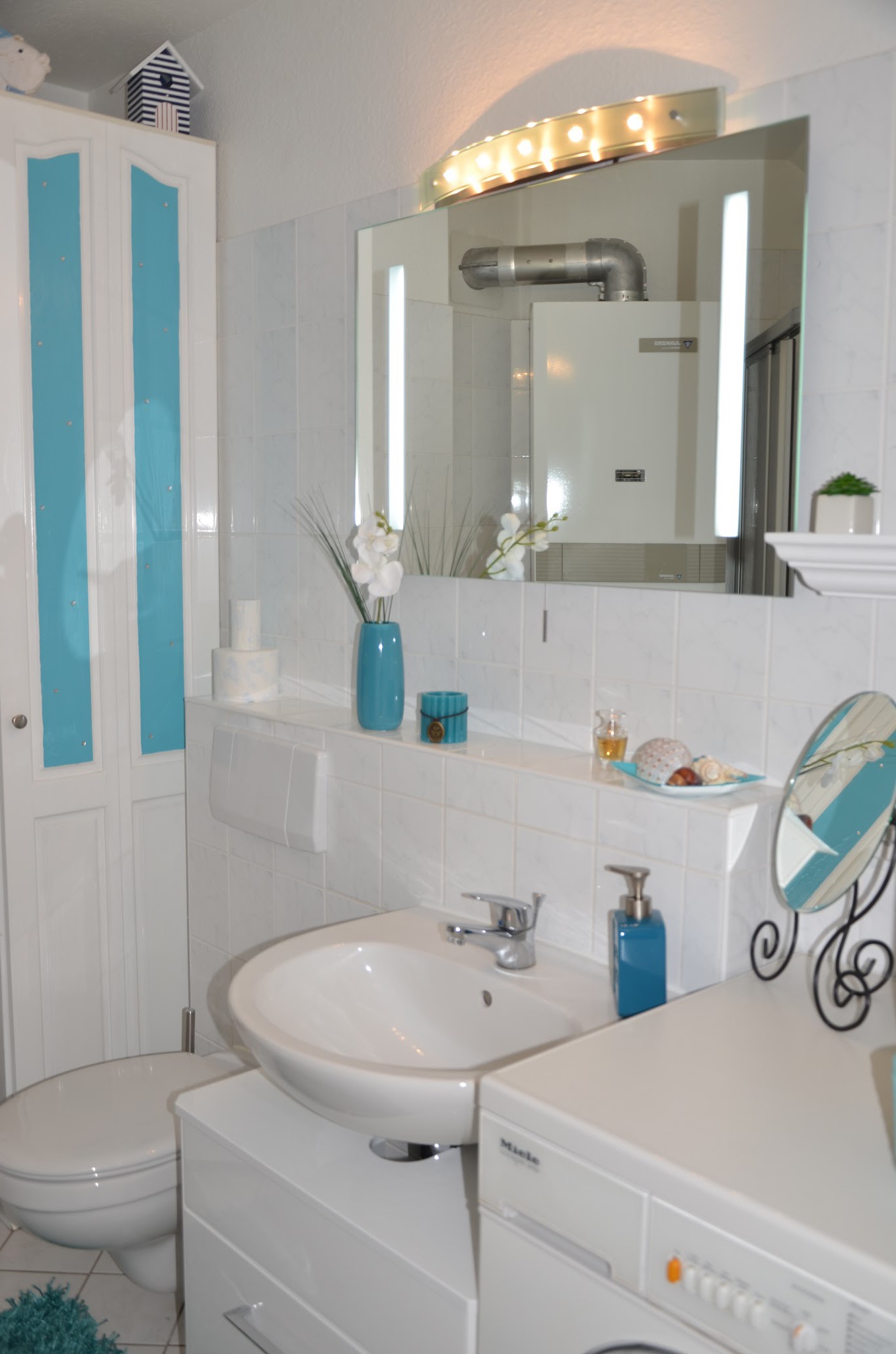FeWo7 Das Badezimmer / Duschbad Ferienwohnung No 7 Zingst am Darss