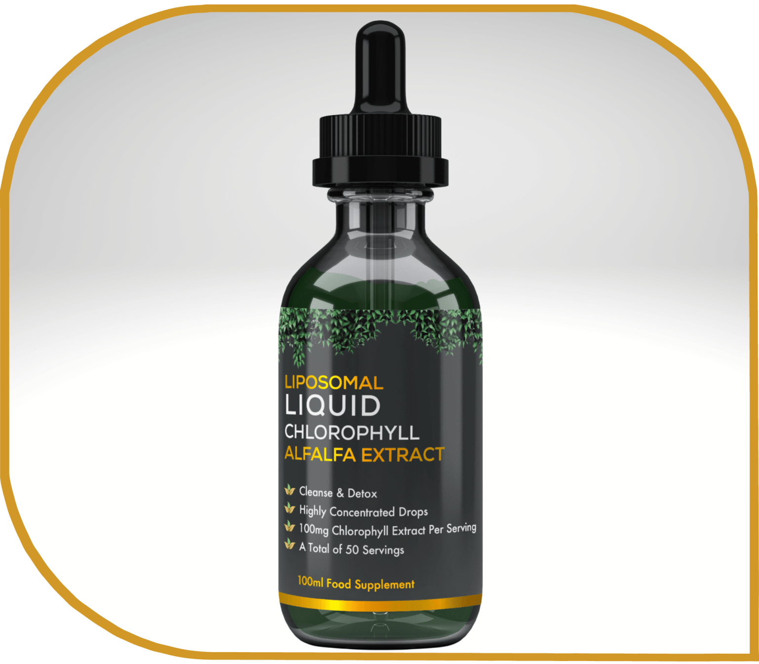 Liquid Chlorophyll (50 Servings) ZingTality Nutrition Consultancy