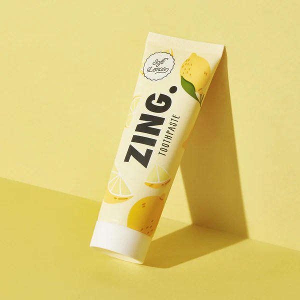 ZING. Enamel Whitening Soft Lemon Toothpaste ZING Toothpaste