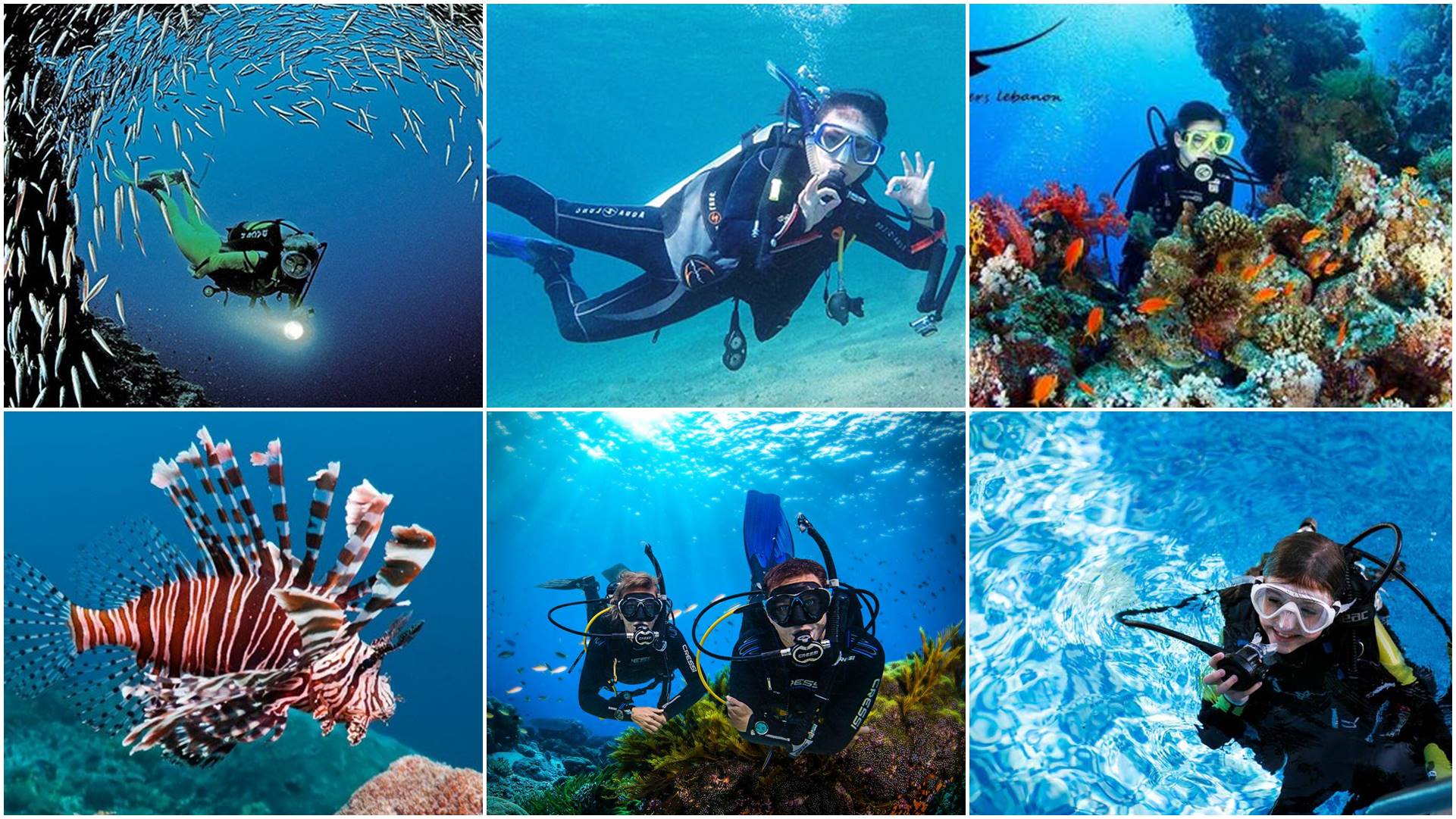 Scuba Diving Activity, Beirut Lebanon From Beirut Jounieh City