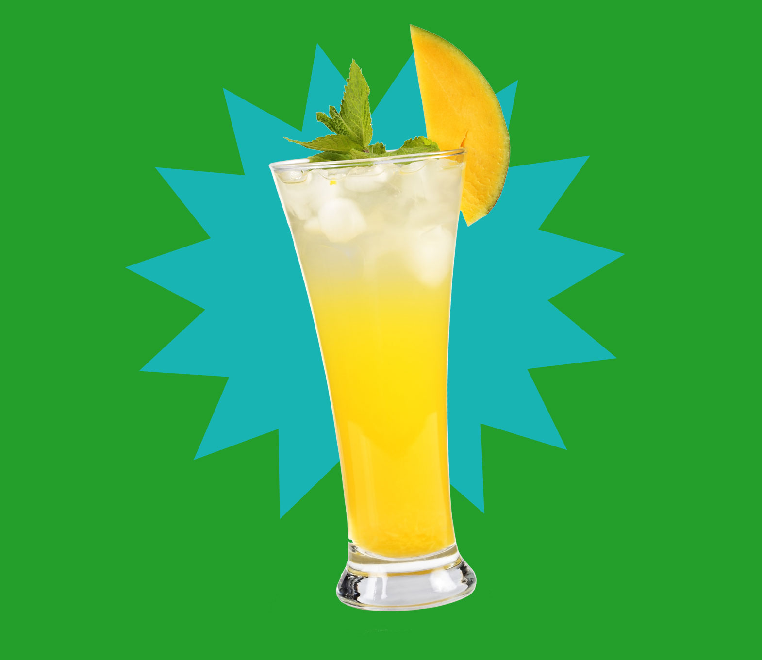 Mango Fizz Mocktail Zing Zang