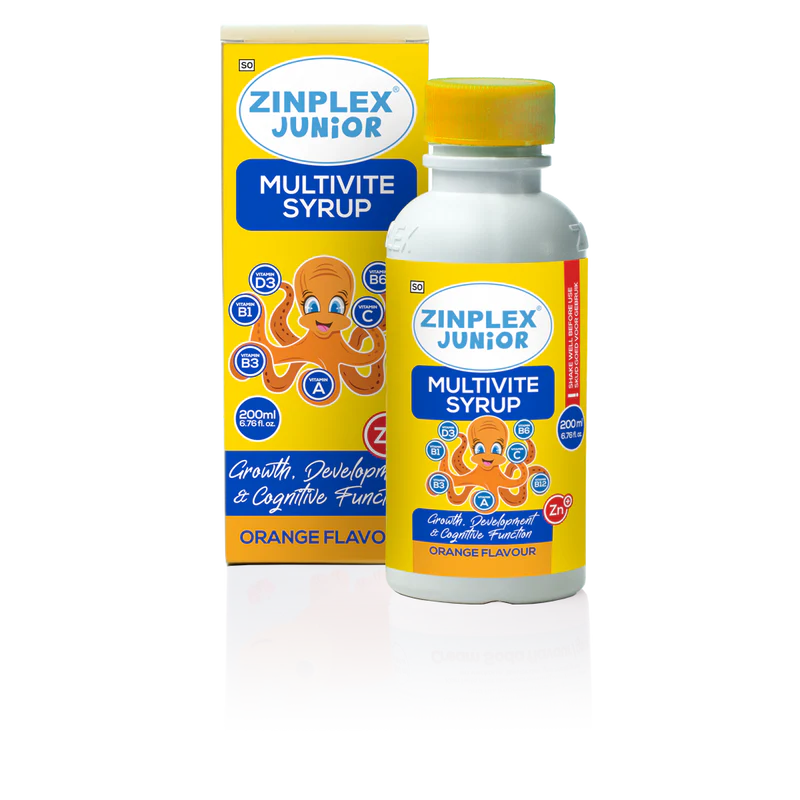 Zinplex Junior Multivite Syrup Zinplex South Africa