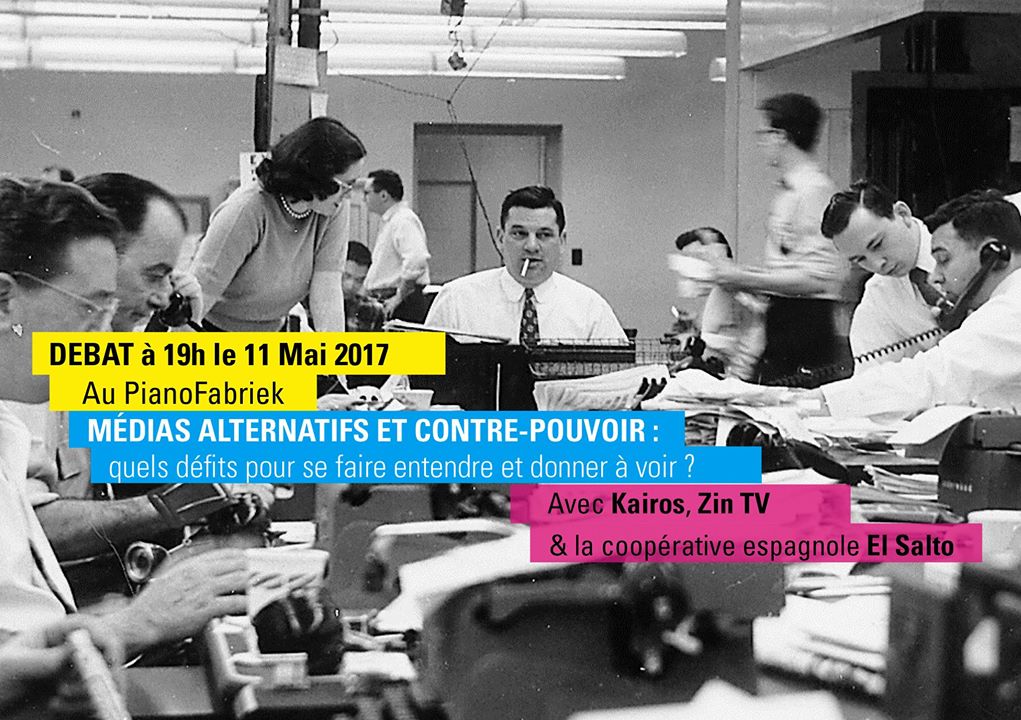débat Médias alternatifs et contrepouvoir ZIN TV