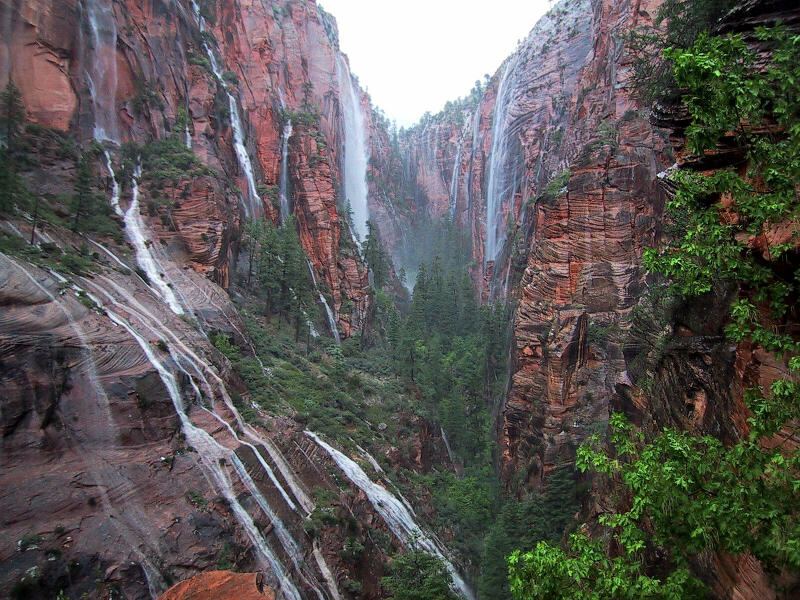 What to Do If There Is a Flash Flood in Zion National Park The Best