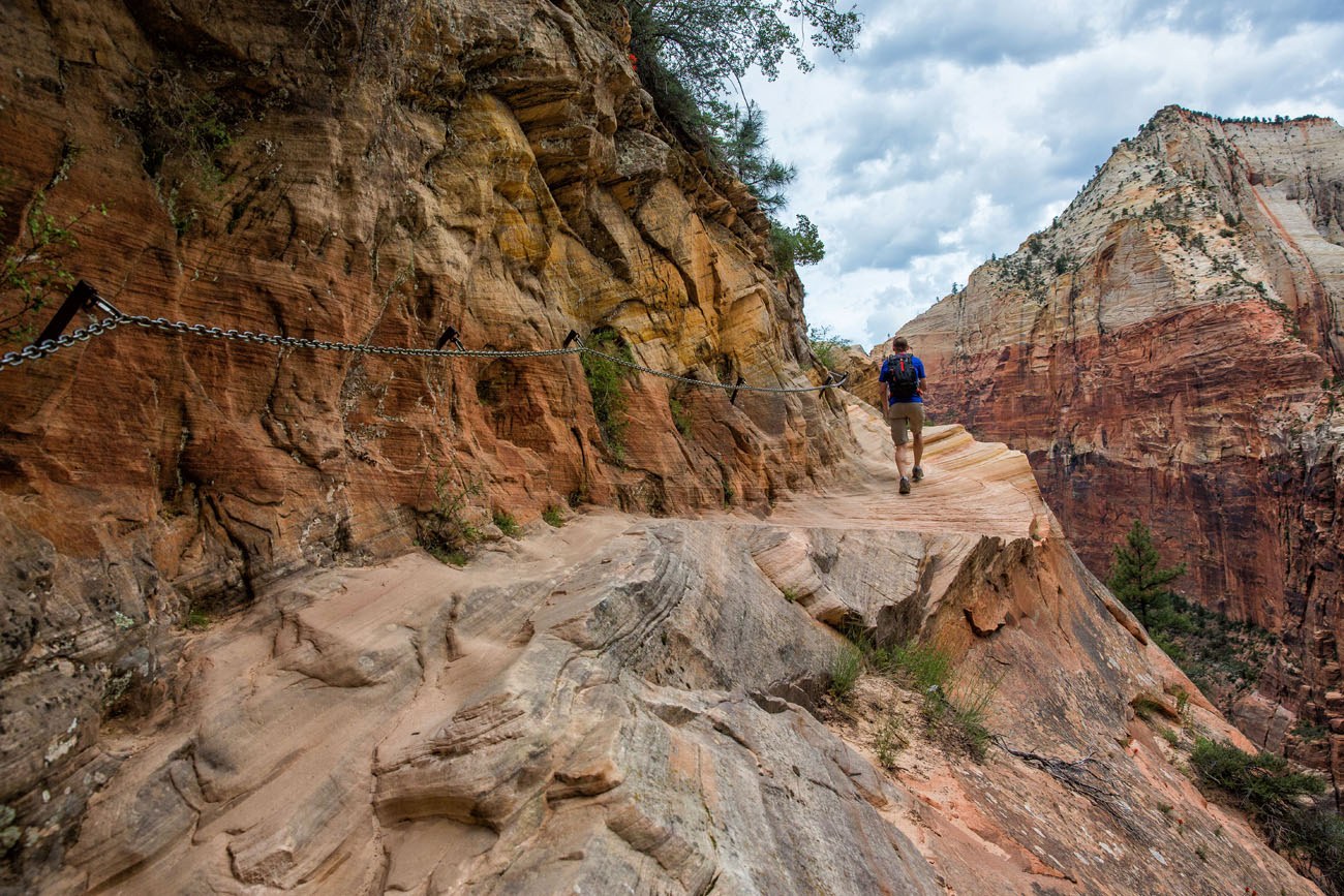 Hidden Canyon Trail Zion National Park Hikes Zion Canyon Hiking Trail