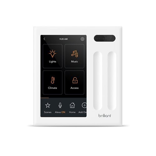 Brilliant Smart Home Voice Control Hub Zions Security Alarms