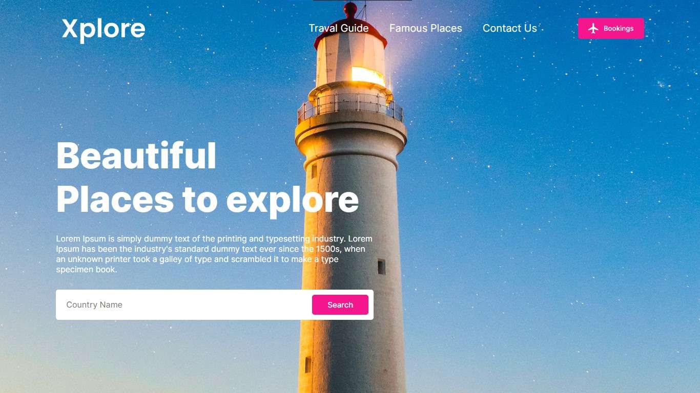 How To Create A Modern site Using React Js StepByStep site
