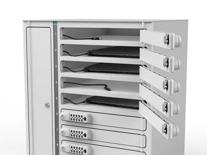 Laptop Charging Locker Desktop USB C powered Locker