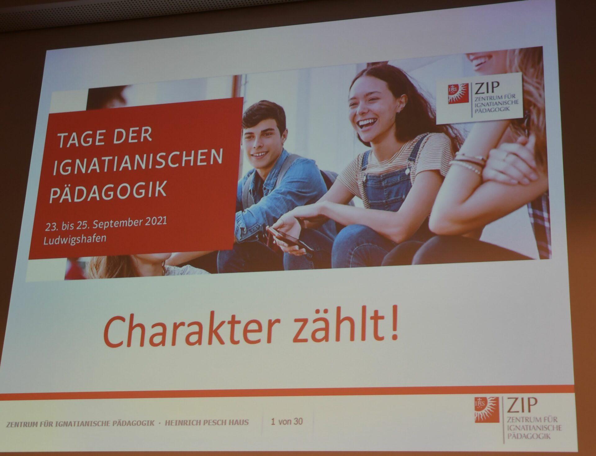Charakter zählt! ZIP Zentrum für Ignatianische Pädagogik