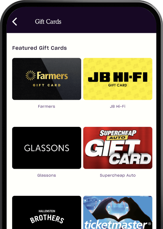 Get eGift Cards now, pay later Gift Cards Zip New Zealand