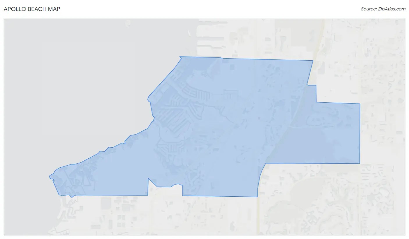 Apollo Beach, FL Zip Atlas