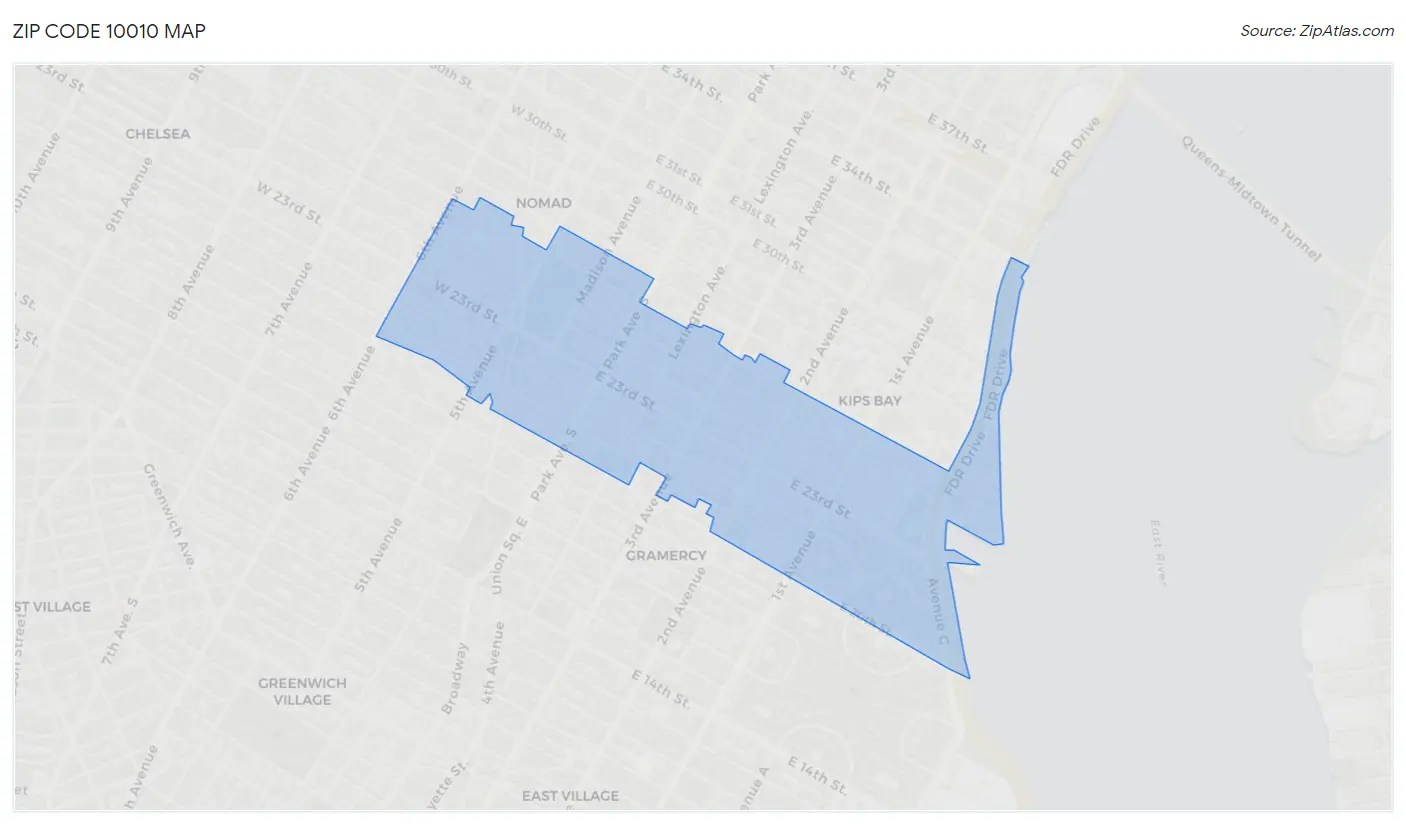 10010 Zip Code | Zip Code 10010 Demographics in 2025 | Zip Atlas