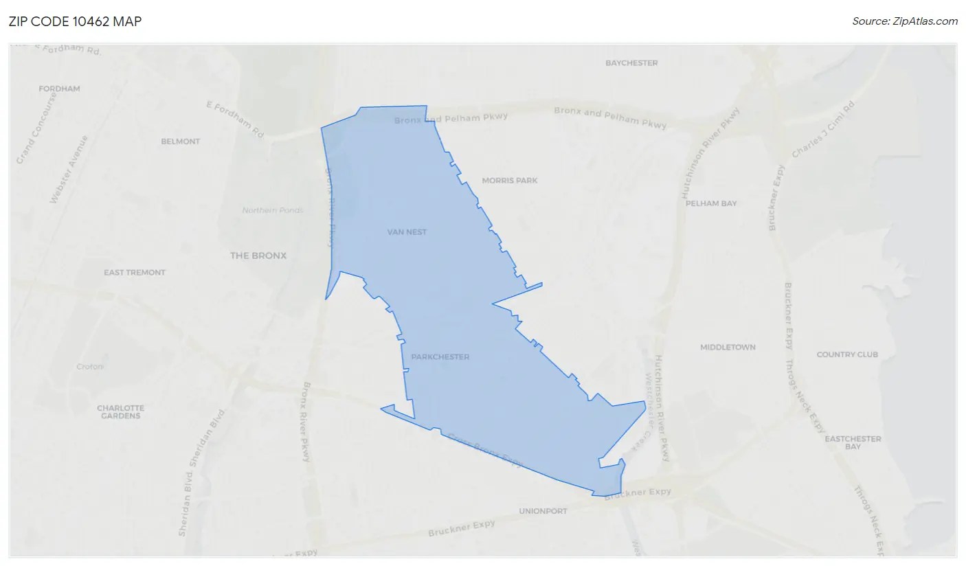 10462 Zip Code Zip Atlas