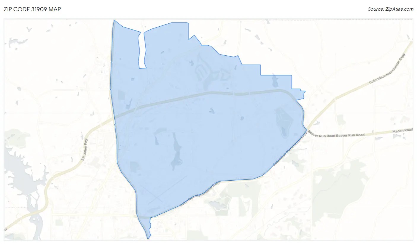 31909 Zip Code Zip Atlas