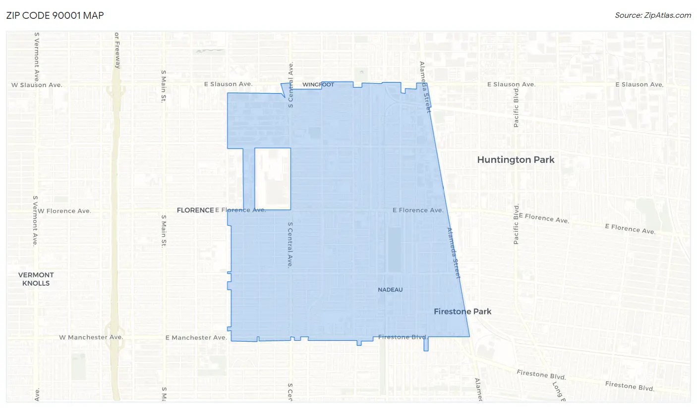90001 Zip Code | Zip Code 90001 Demographics in 2024 | Zip Atlas