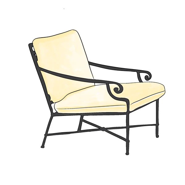 Brown Jordan Lounge Chair Replacement Cushions ZIPCushions