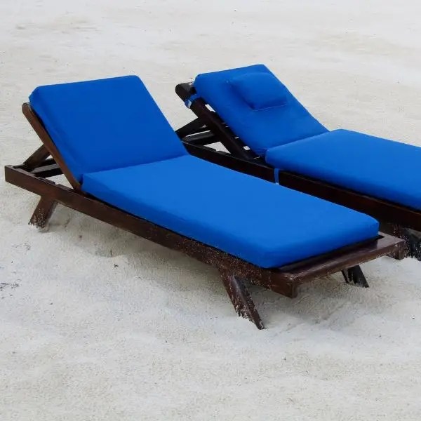 Customized Hinged Chair Cushions (Seat and Back) ZIPCushions