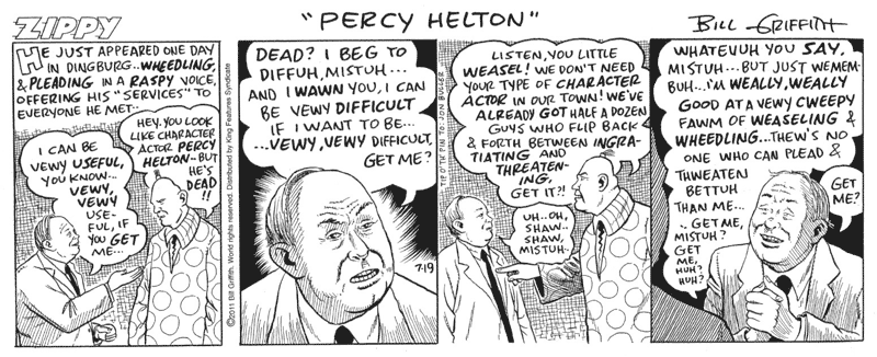 Zippy The Pinhead "Percy Helton"