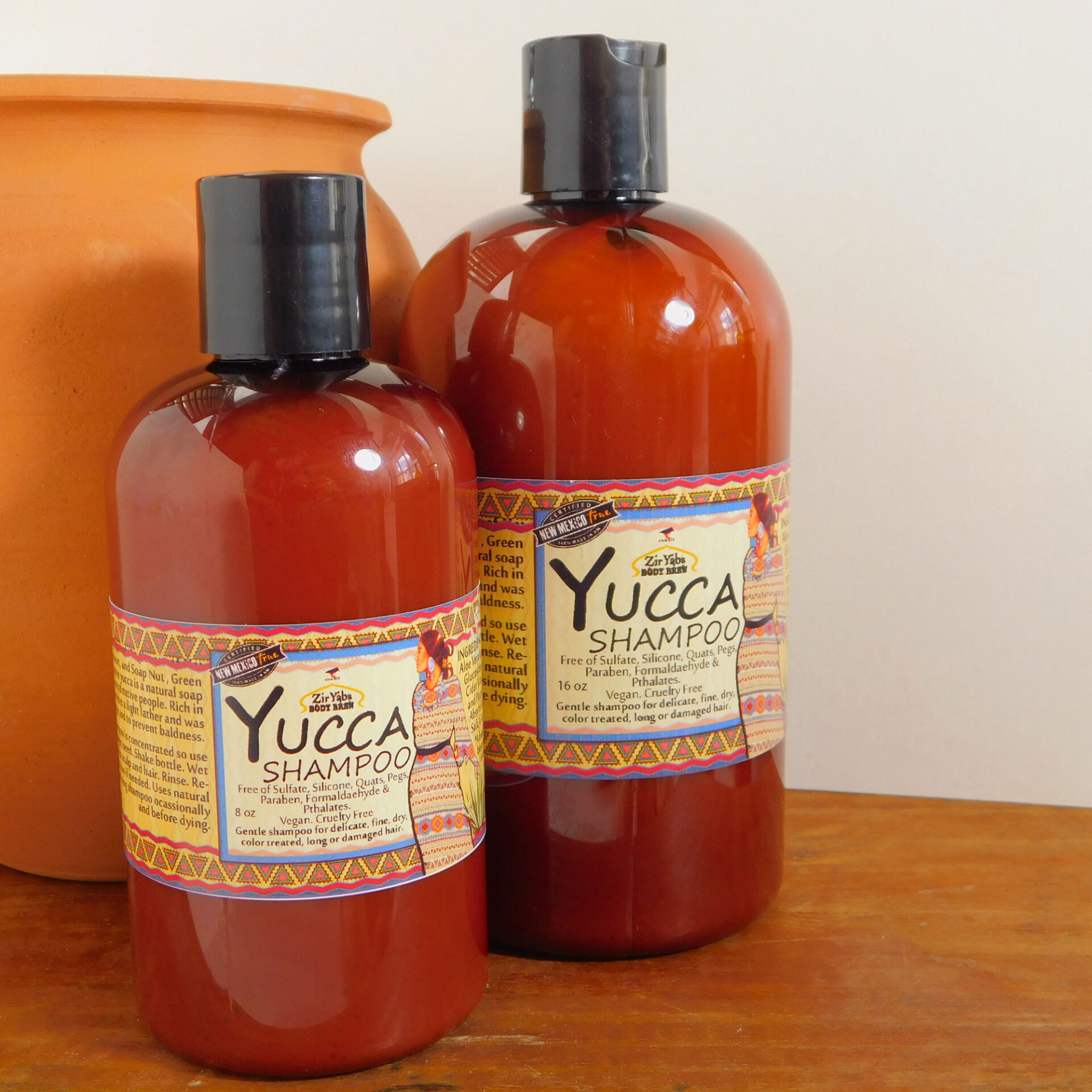 YUCCA SHAMPOO for Healthy Hair Growth Ziryabs Body Brew