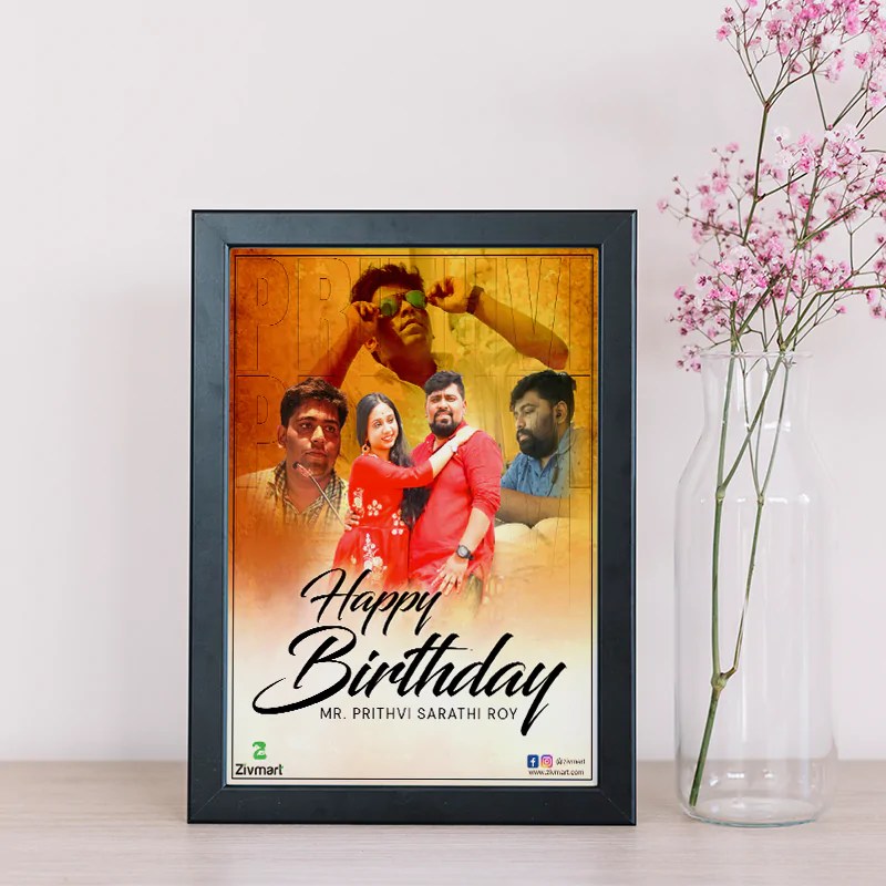 Birthday Frame for Husband Zivmart