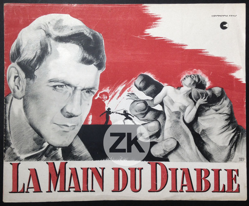 LA MAIN DU DIABLE Maurice TOURNEUR FRESNAY Continental Films POISSONNIE