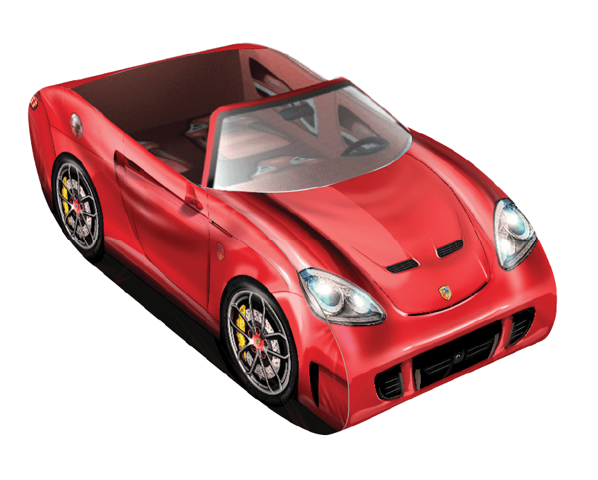 Red Sports Car Zleeplay