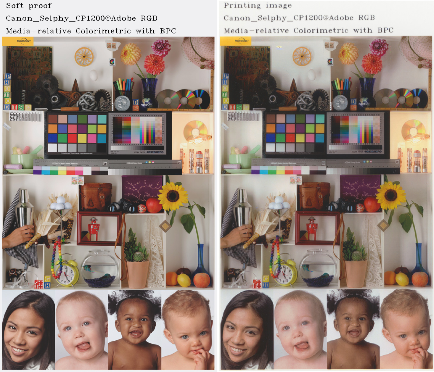 For Canon Selphy CP series Sample ICC profile Zygomatic Color