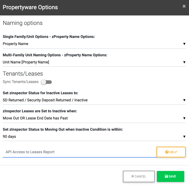 11.6.2 Propertyware Tenant Data Syncing Options and Troubleshooting