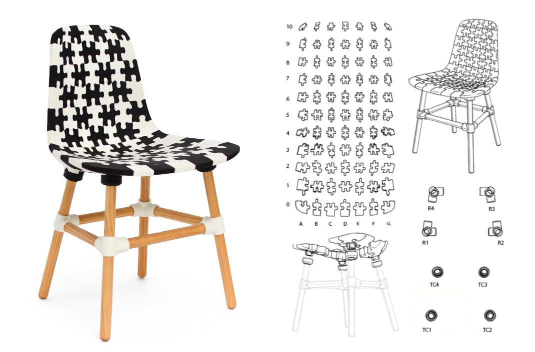 The Making Of Bits & Parts 3D Printed Chair ZMorph Blog