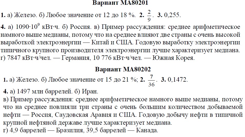 14.05.2019. Диагностическая работа по математике (Вероятность и