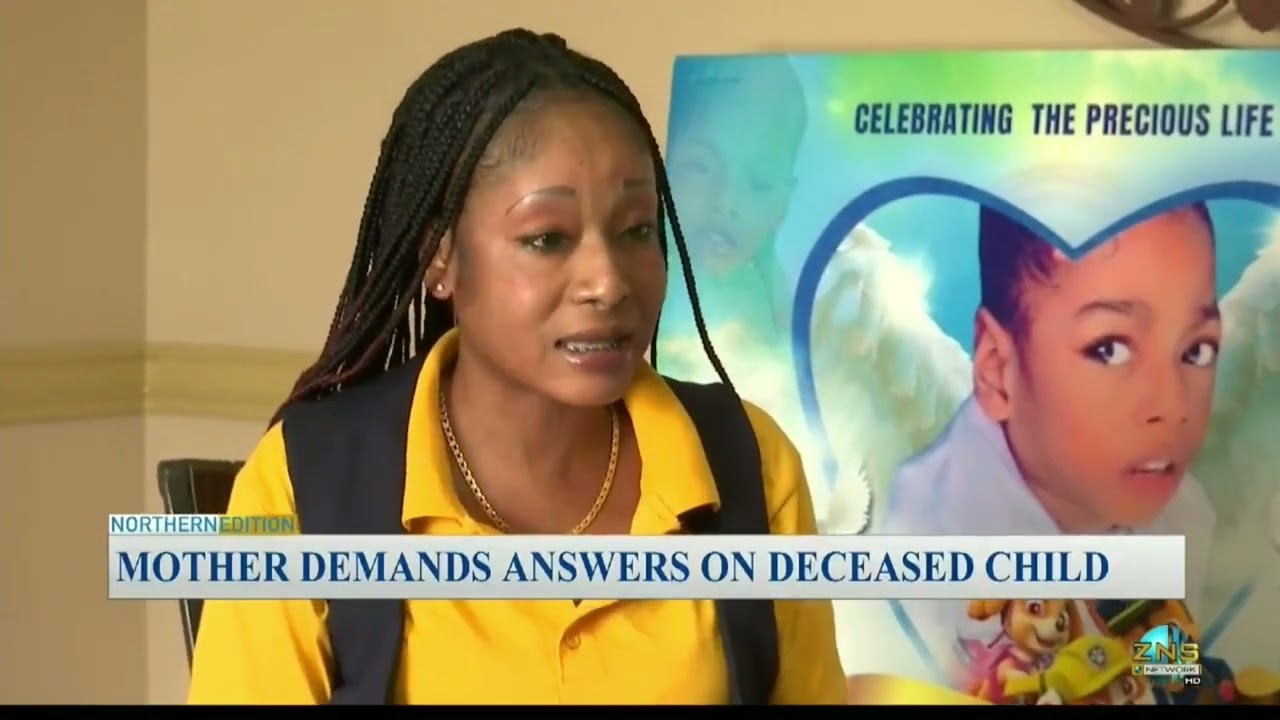Mother Demands Answers On Deceased Child ZNS BAHAMAS