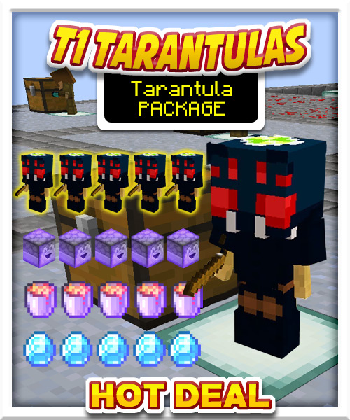 5 x T1 Tarantula Super Package Zocastra